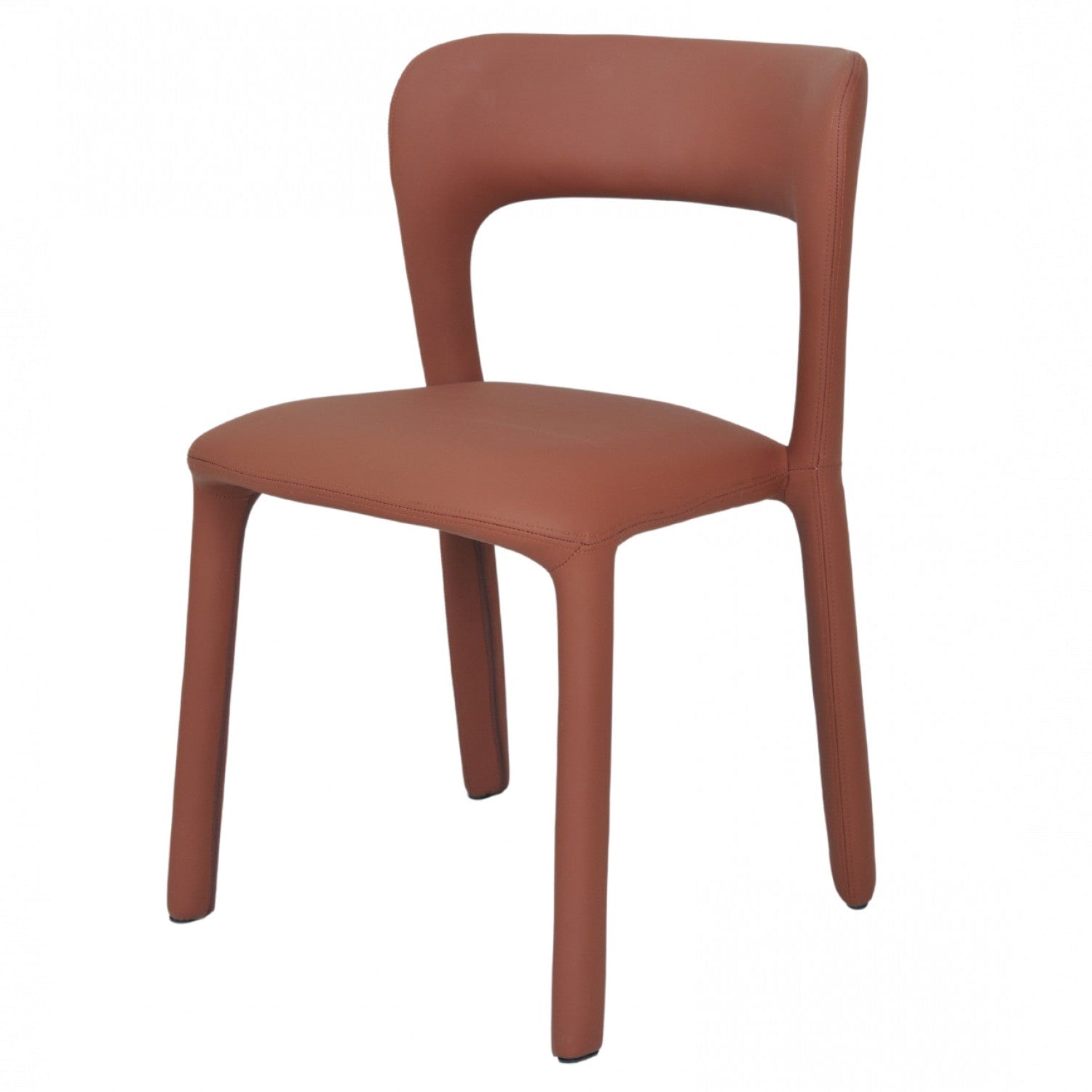 Surrey Hills 02- Tan Leatherette Dining Chair (Set of 2)- NEW!