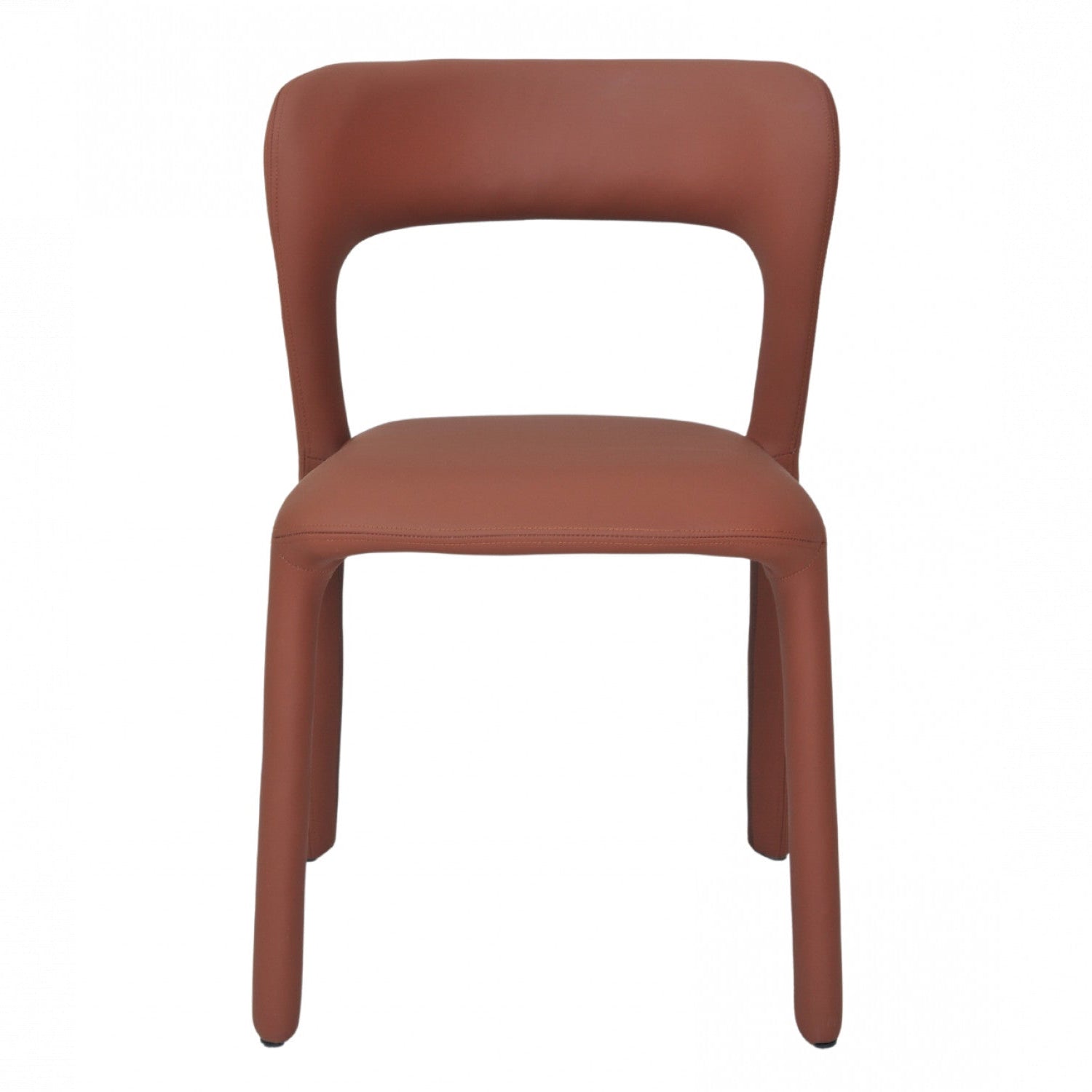 Surrey Hills 02- Tan Leatherette Dining Chair (Set of 2)- NEW!