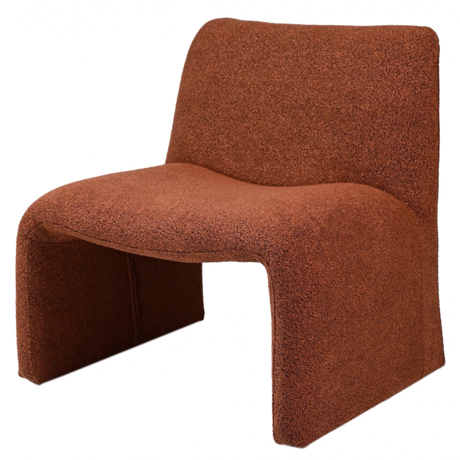 Manly 03- Terracotta Bouclé Accent Chair- NEW!