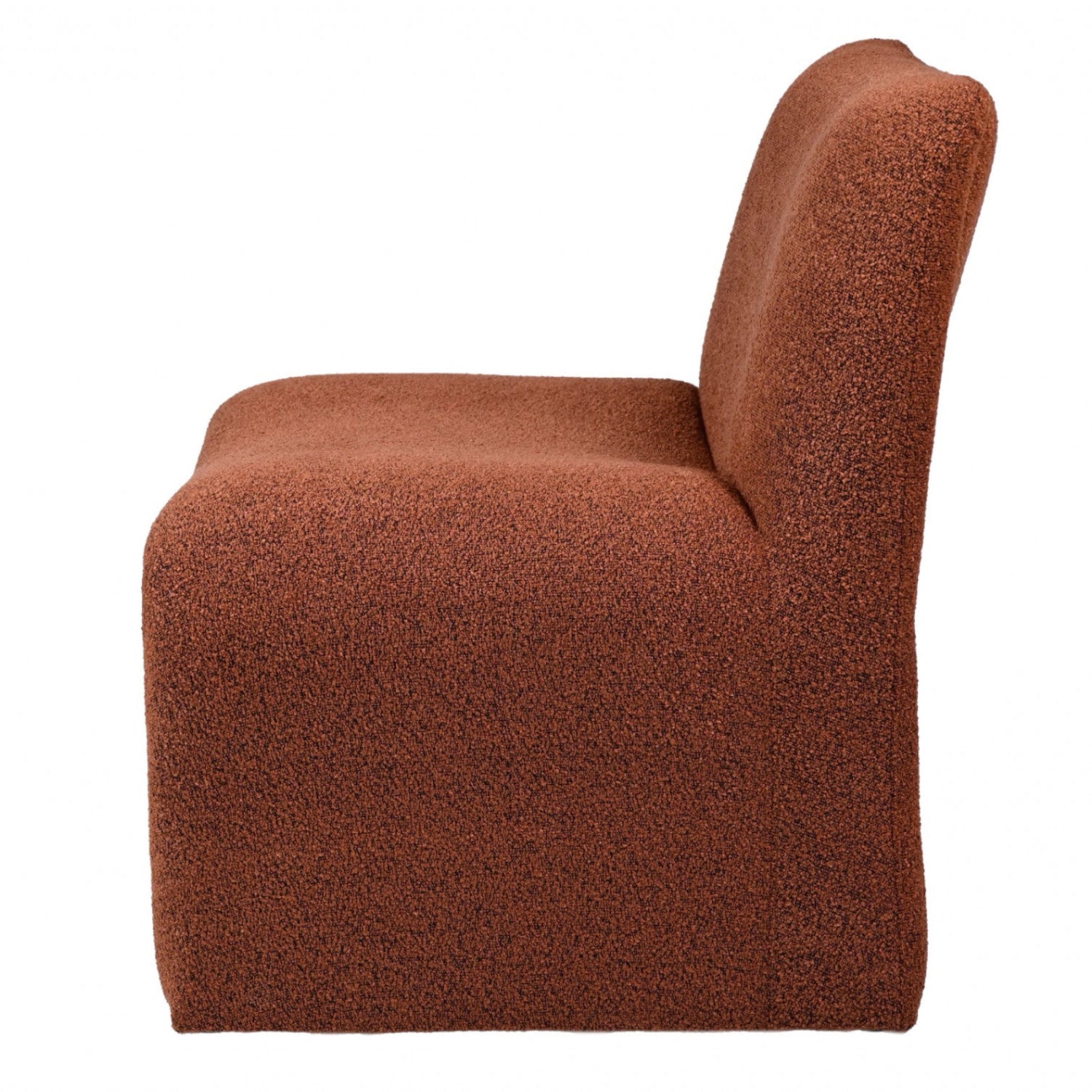 Manly 03- Terracotta Bouclé Accent Chair- NEW!
