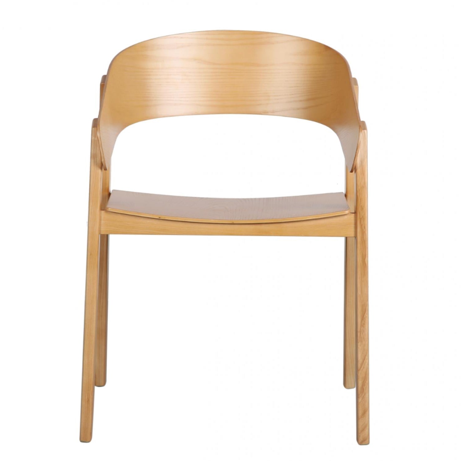 The Bondi 01- Natural Ash Wood Dining Chair (Set of 2)- NEW!