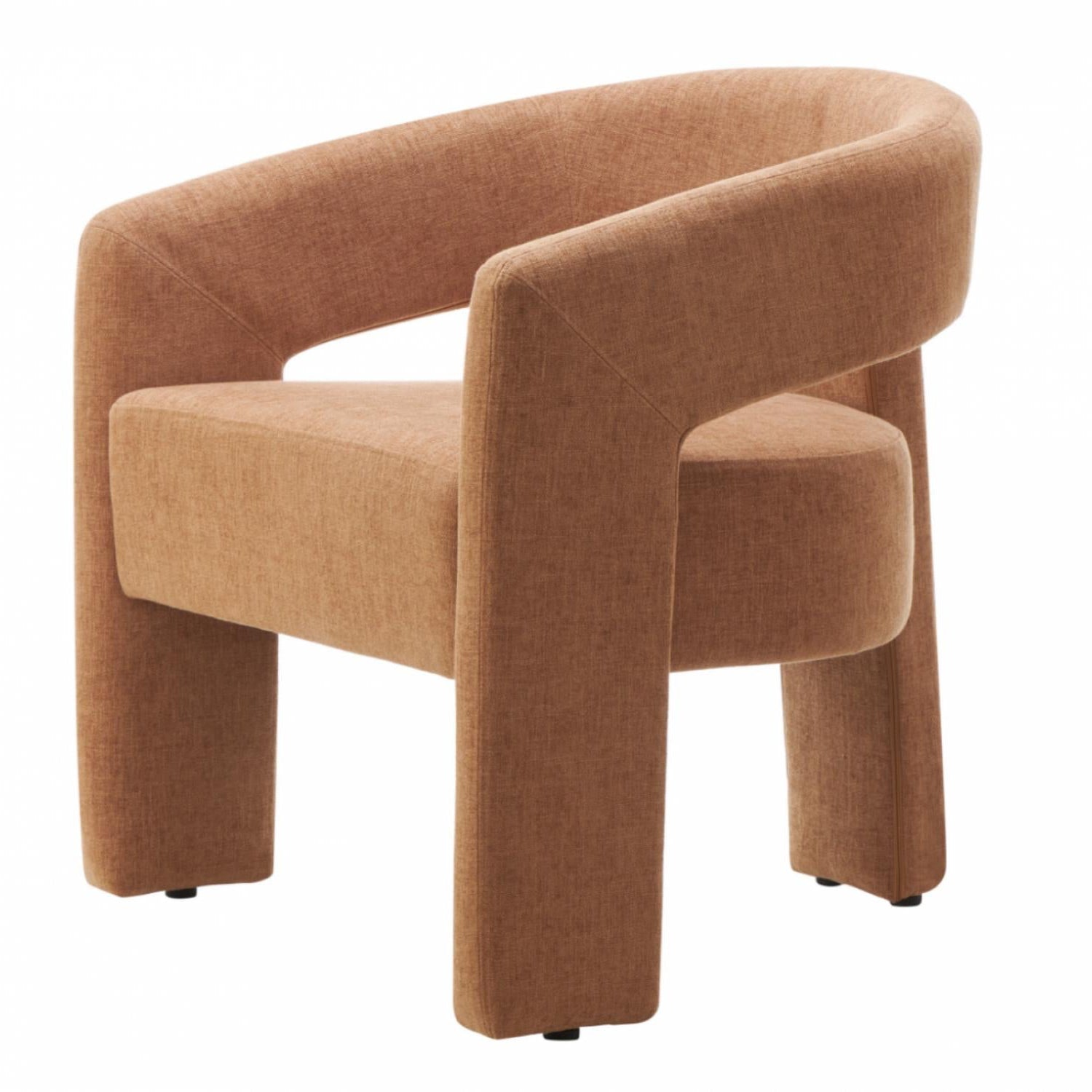 Woollahra 02- Coral Bouclé Accent Chair- NEW!