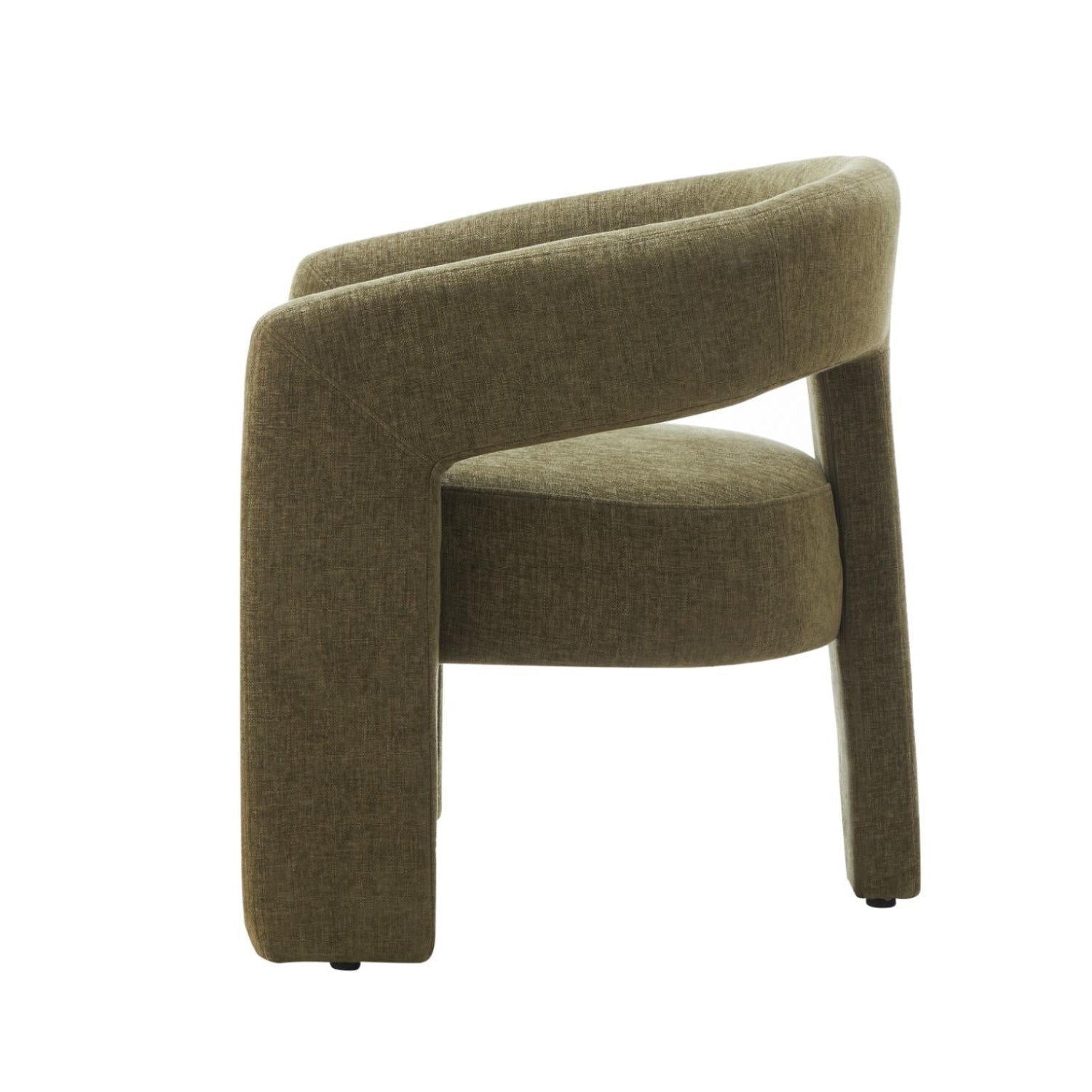 Woollahra 01- Olive Bouclé Accent Chair- NEW!