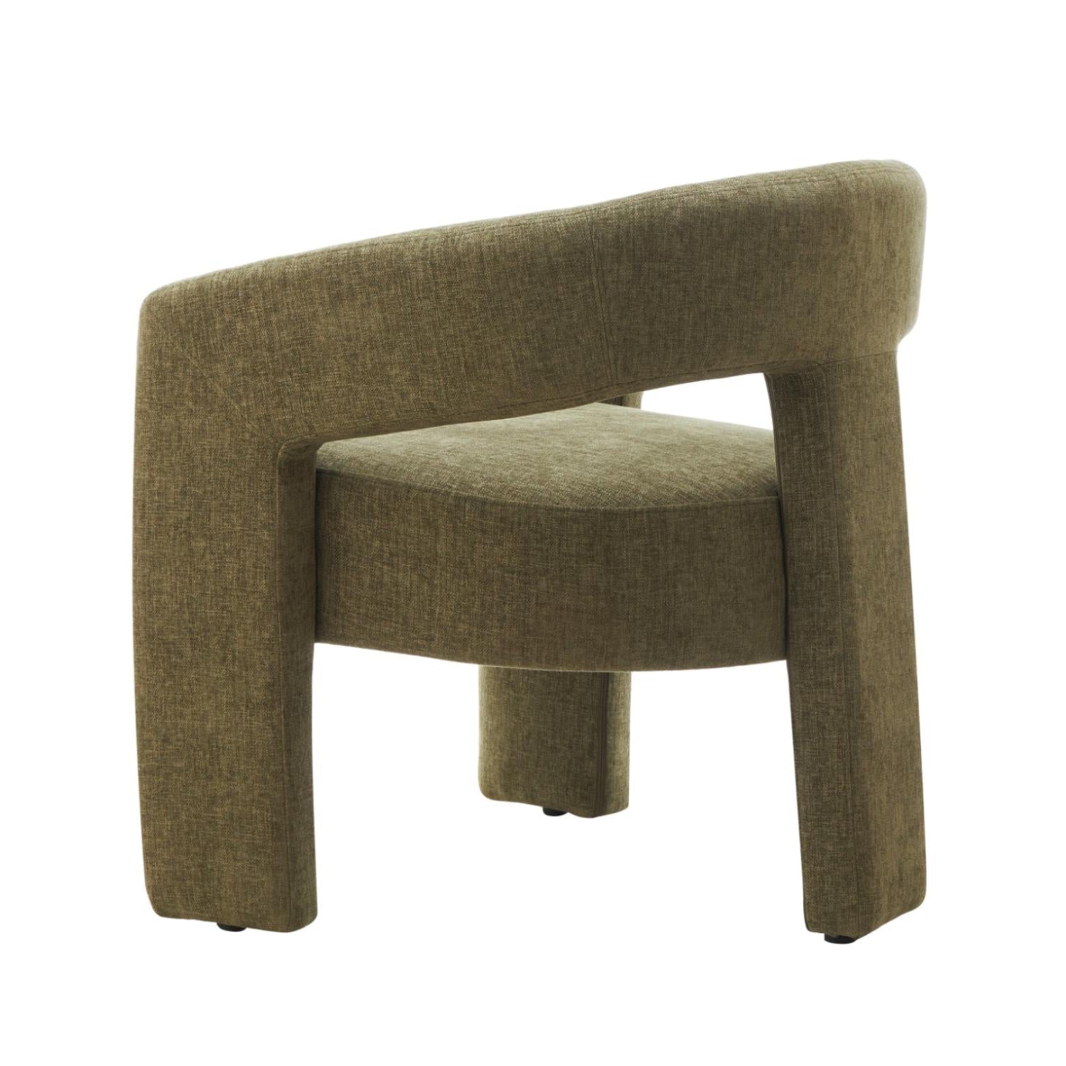 Woollahra 01- Olive Bouclé Accent Chair- NEW!