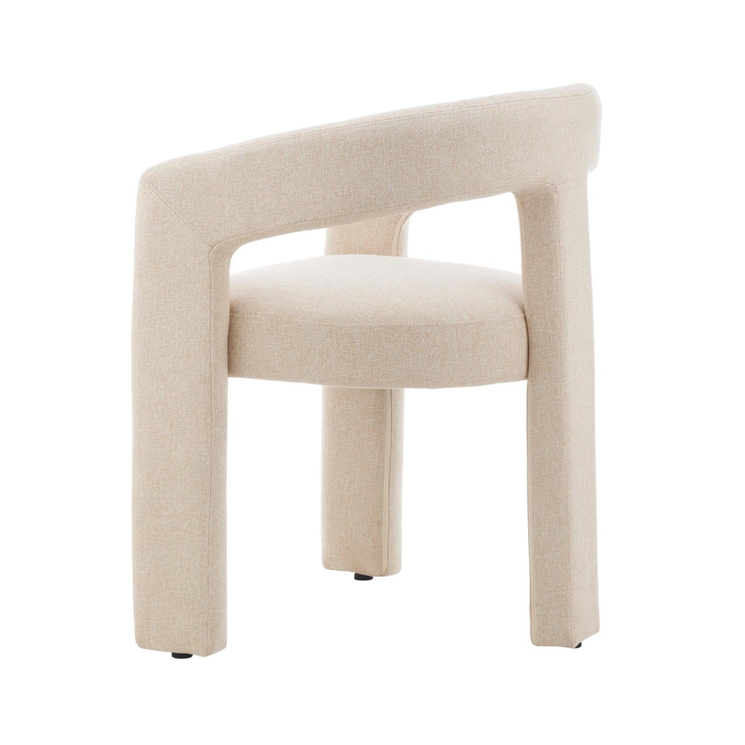 The Coogee 03- Sand Linen Fabric Dining Chair (Set of 2)- NEW!