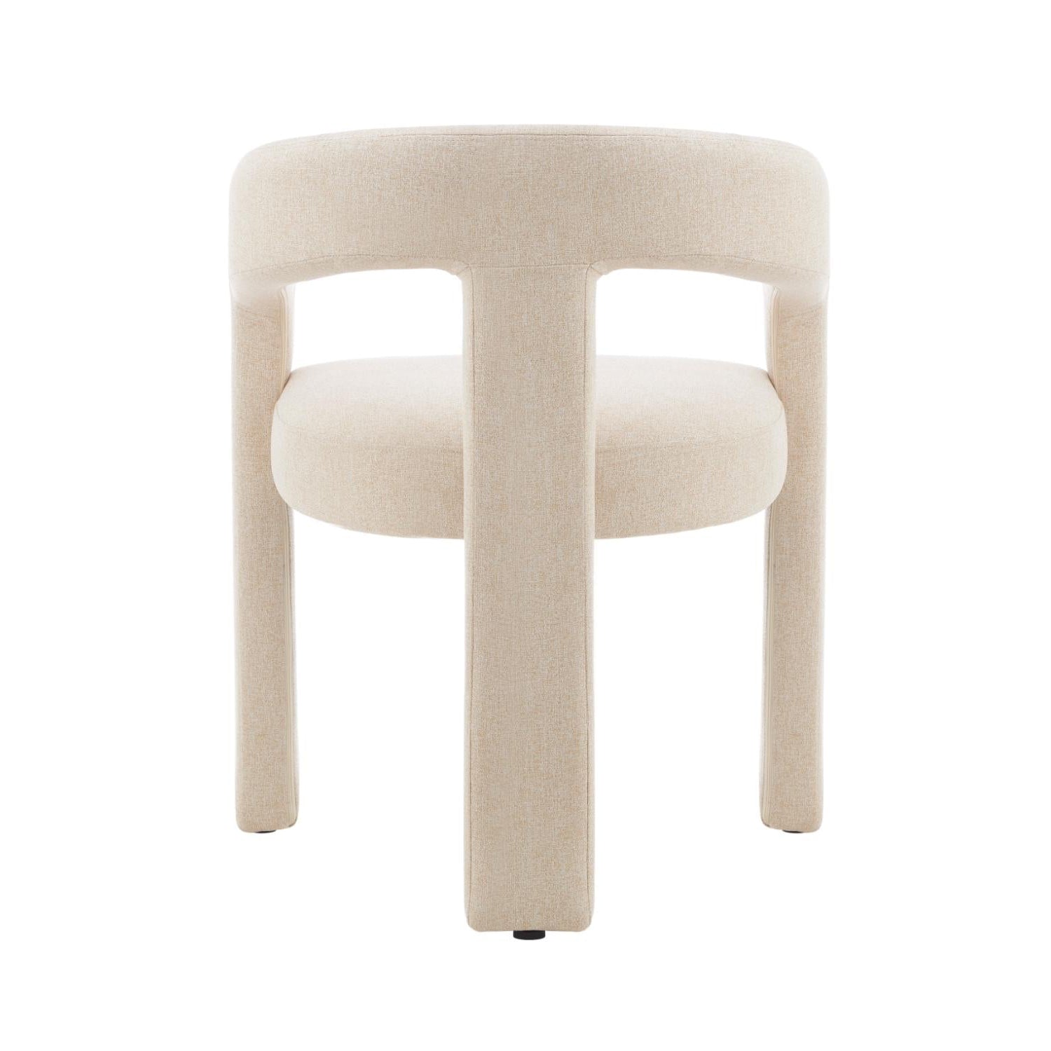 The Coogee 03- Sand Linen Fabric Dining Chair (Set of 2)- NEW!