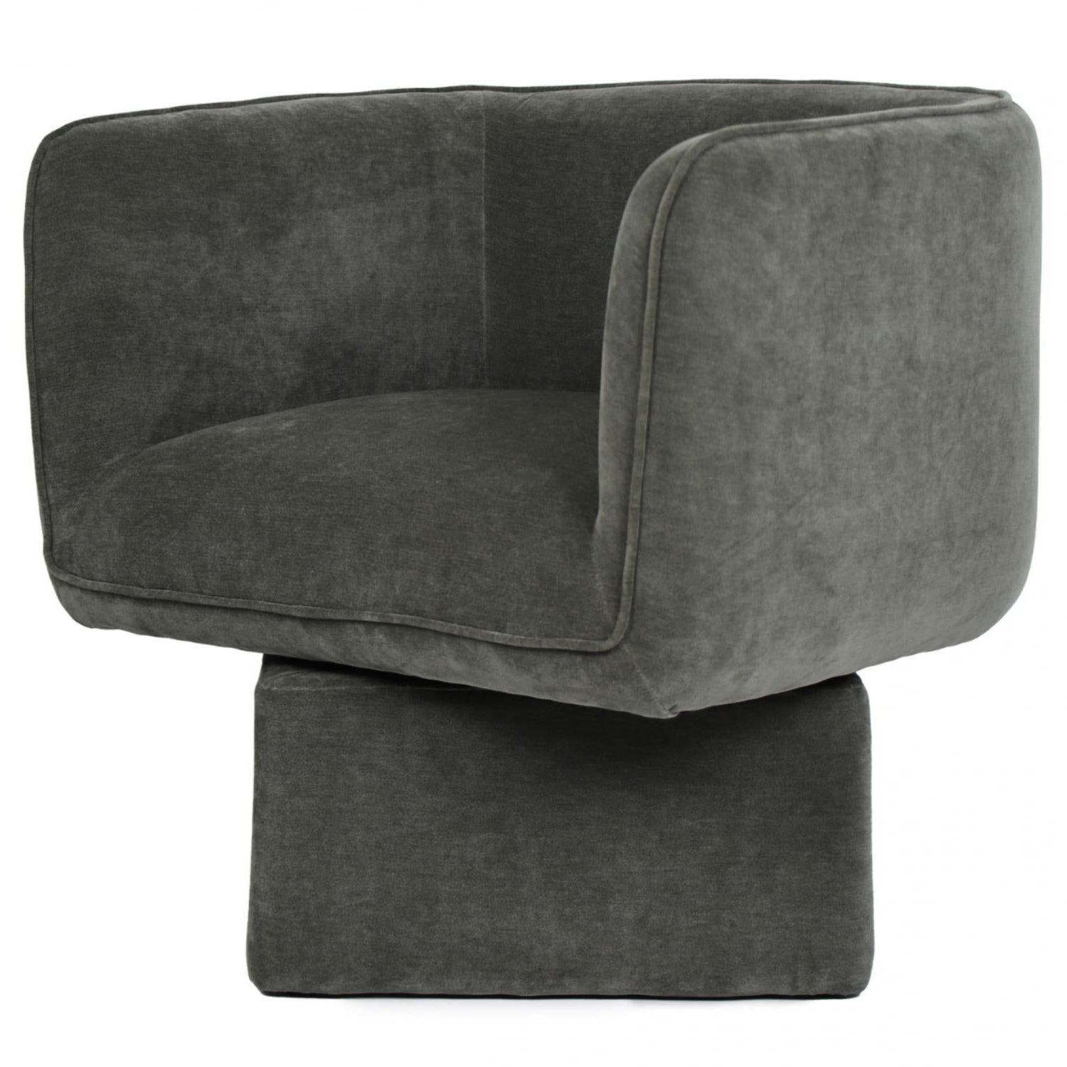 Balmain 01- Dark Olive Swivel Accent Chair- NEW!