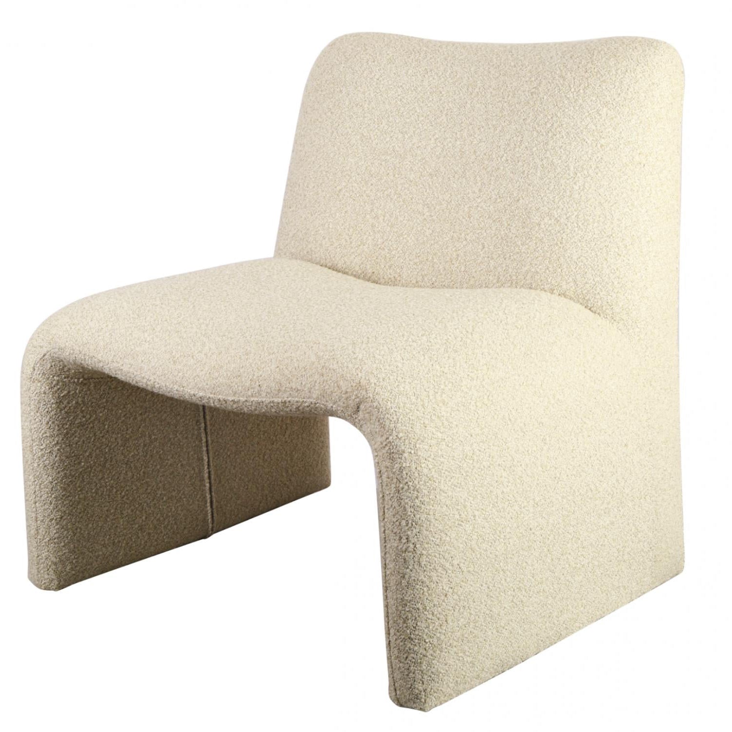 Manly 01- Beige Bouclé Accent Chair- NEW!
