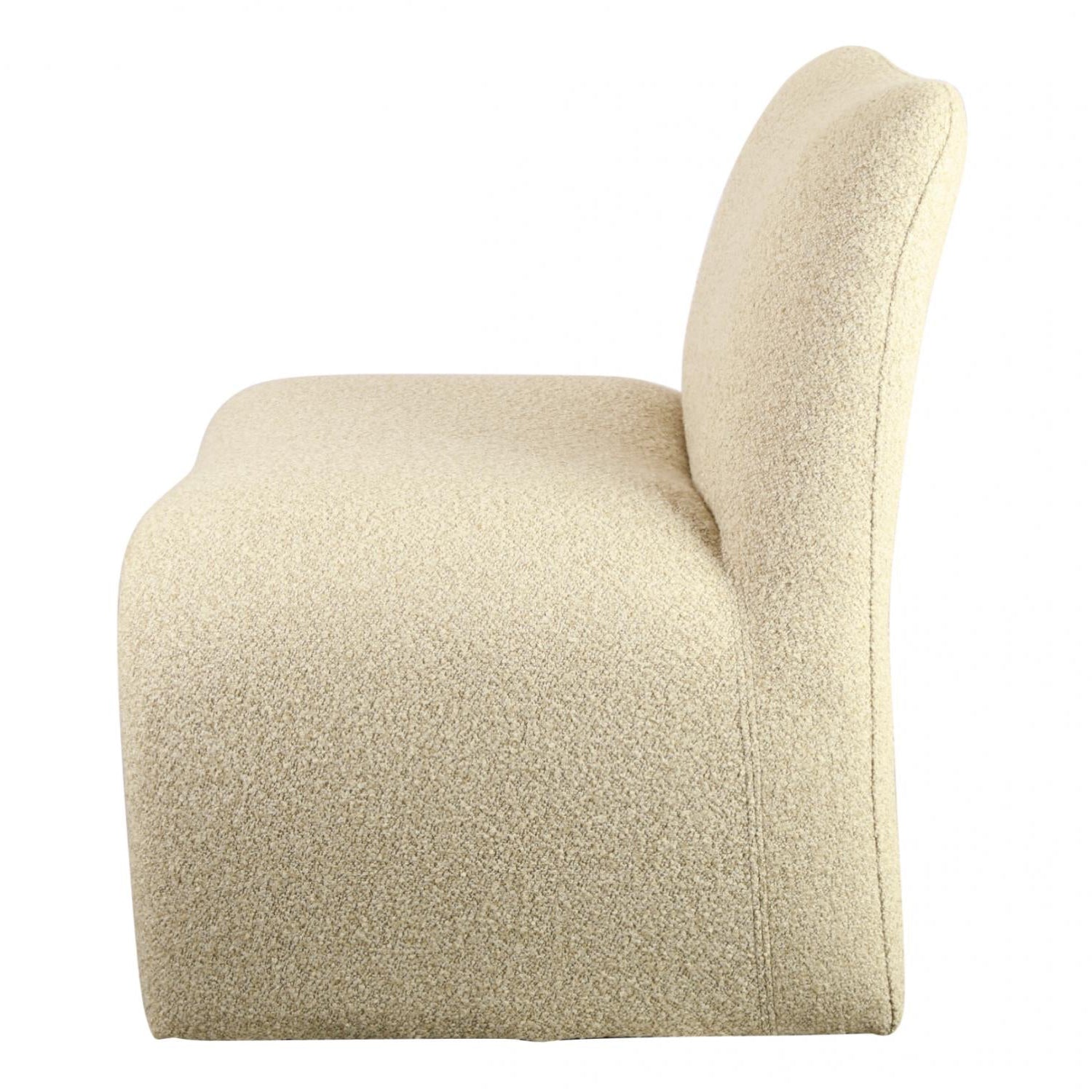 Manly 01- Beige Bouclé Accent Chair- NEW!