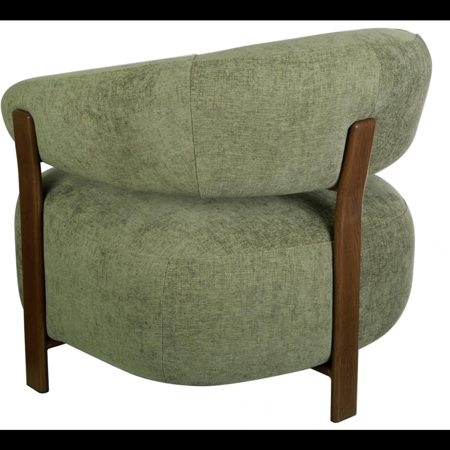 Darlinghurst 02- Olive Chenille Fabric Accent Chair- NEW!