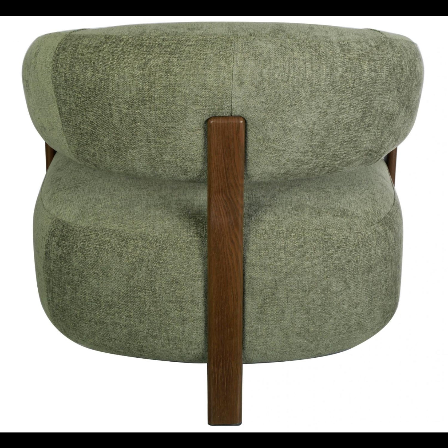 Darlinghurst 02- Olive Chenille Fabric Accent Chair- NEW!