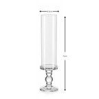 Roman Glass Candle Holders (Set of 3)