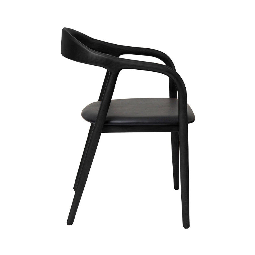 Onda Black Oak Dining Chair