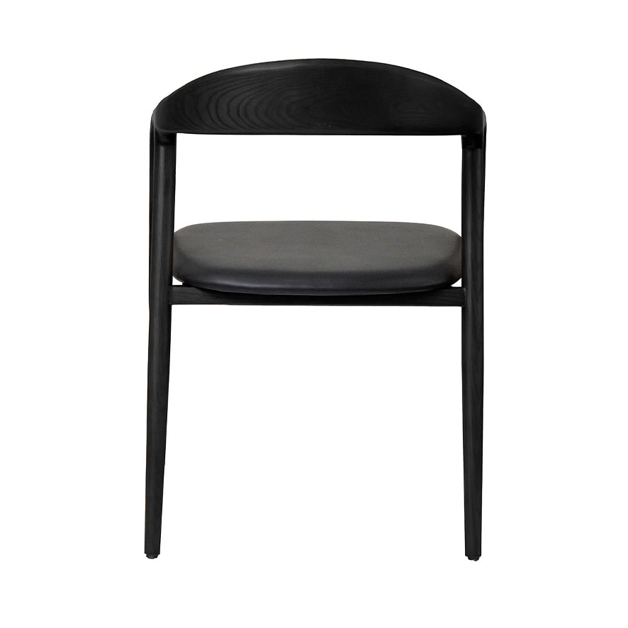 Onda Black Oak Dining Chair