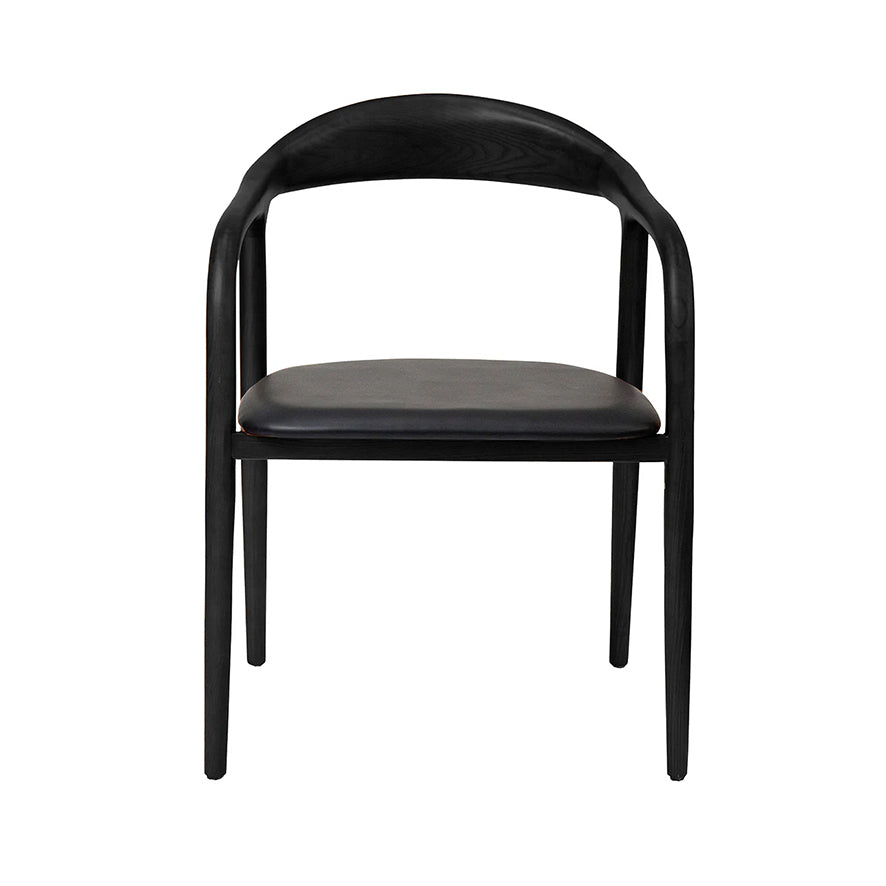 Onda Black Oak Dining Chair