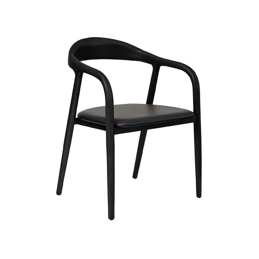 Onda Black Oak Dining Chair