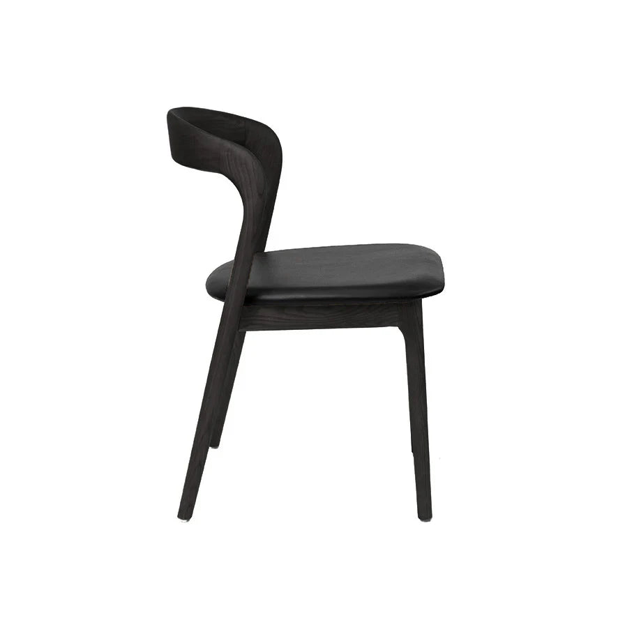 Mira Black Oak Dining Chair