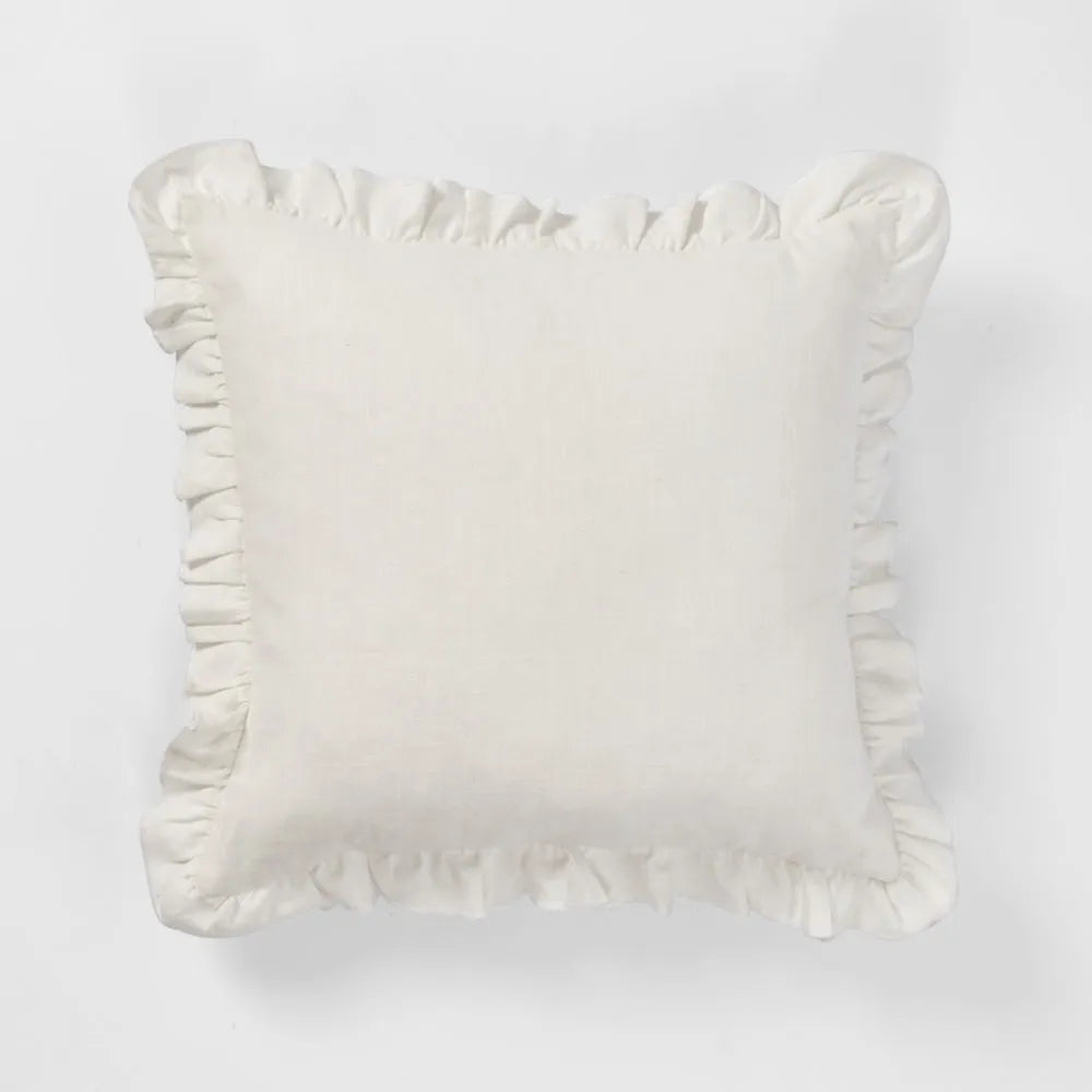 Poppy Ruffle Edge Cushion