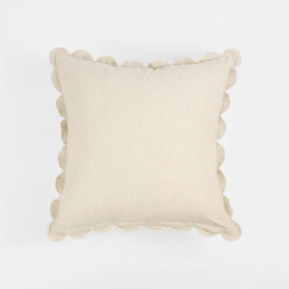 Scallop Edge Cushion