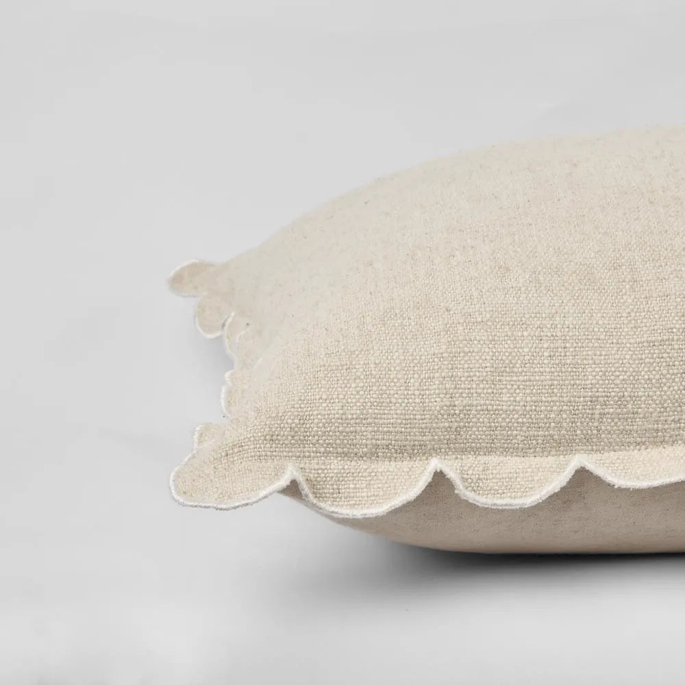 Scallop Edge Cushion
