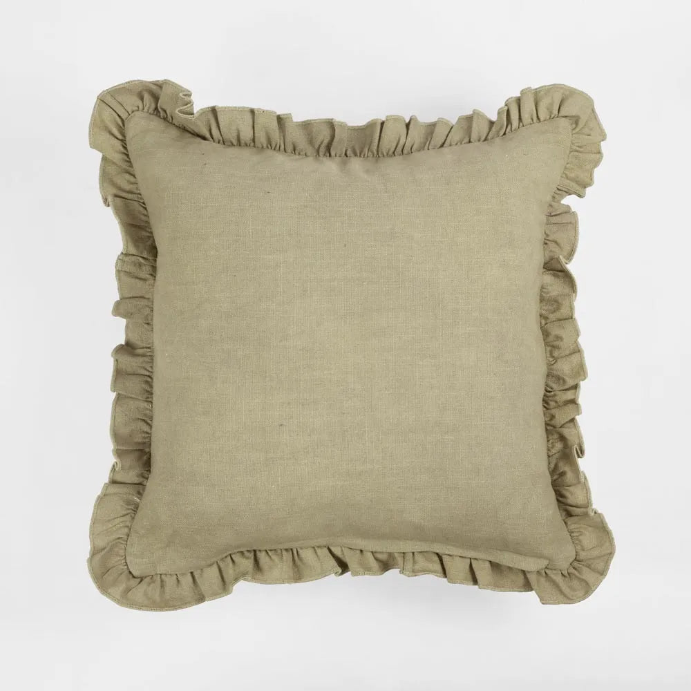 Poppy Ruffle Edge Cushion