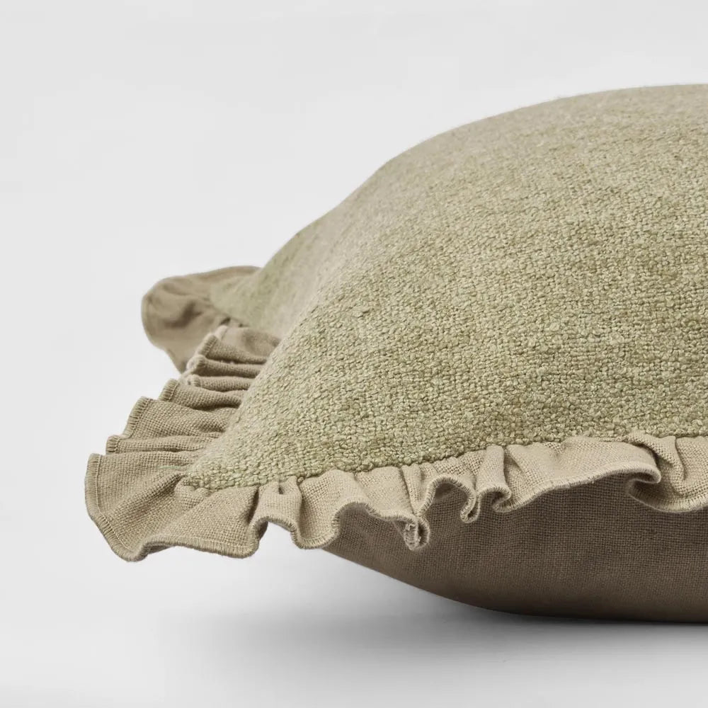 Poppy Ruffle Edge Cushion