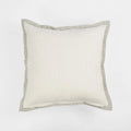 Ezra Grey Edge Throw Cushion