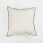 Ezra Grey Edge Throw Cushion
