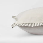 Ezra Grey Edge Throw Cushion