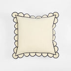 Elara Blue Edge Throw Cushion