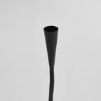 Stem Candle Holders (Set of 3)- Black