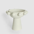 Decorative Bobble Bowl- White