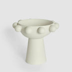 Decorative Bobble Bowl- White
