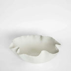 Decorative Free Form Bowl- White