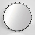 Argo Round Mirror- Black