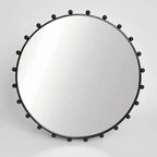 Argo Round Mirror- Black