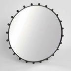 Argo Round Mirror- Black