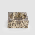 Concave Bowl- Dark Emperador Marble