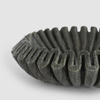 Decorative Wave Bowl- Black Marble